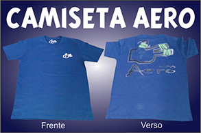 Camiseta Aero Azul